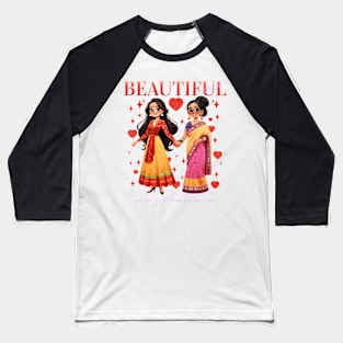 Beautiful Mom Baseball T-Shirt